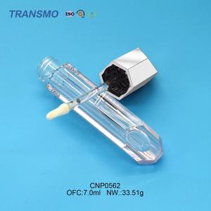 Emballage de gloss à lèvres en cristal, tubes transparents pour gloss à lèvres, logo personnalisé, 6,5 ml, tubes de gloss à lèvres personnalisés - Product Image 5