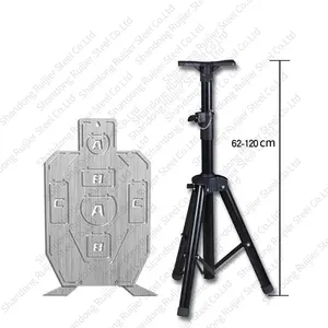Factory Direct Supply Stainless Steel Shooting Training With Letter Bullseye Metal Target Shooting Target Frame
