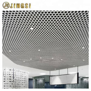 304 304L 316 316L Malla de metal perforado de metal grueso Placa de acero inoxidable Decoración Malla de alambre <span class=keywords><strong>Techo</strong></span> de malla suspendida - Product Image 4