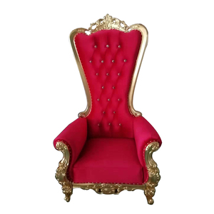 Popular Design High Quality <strong>Red</strong> <strong>Velvet</strong> Wedding <strong>Chair</strong> Blue Royal <strong>Chair</strong> for Sale - Product Image 2