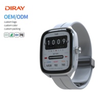 Reloj Inteligente DIRAY para Hombre, Resistente al Agua, Llamadas por Bluetooth S7, Pantalla HD de 320x386, SpO2, Medición de Estrés, Más de 100 Modos de Entrenamiento, 280 mAh