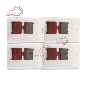 Plaquettes de frein semi-métalliques de haute qualité CQHZJ FA193 pour <span class=keywords><strong>Aprilia</strong></span> Scarabeo Road 50 <span class=keywords><strong>SR50</strong></span> Yamaha CW50 YN50 - Product Image 1