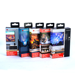 Cartero Postal Paquete de correo de cartón corrugado Logotipo personalizado Buzón negro - Product Image 3