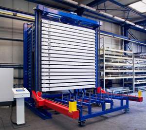 Étagère à feuilles à déploiement vertical Étagères de stockage Étagère en tôle robuste pour le stockage des feuilles - Product Image 5