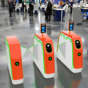 High Speed Gate Flap Barrier <strong>Turnstile</strong> Gate RFID Swipe Card <strong>Access</strong> <strong>Control</strong> 2-Way Swing Barrier <strong>Turnstile</strong> for Gym Entrance - Product Image 6