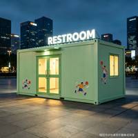 Maison préfabriquée personnalisée en conteneur extensible de 20 pieds ou 40 pieds avec cuisine, villa, logement préfabriqué, maisonnette portable, maison mobile