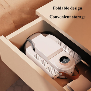Séchoir à chaussures électrique automatique portable mini, à suspendre, séchage rapide pour la maison et l'hôtel avec minuterie, boîtier en plastique - Product Image 2