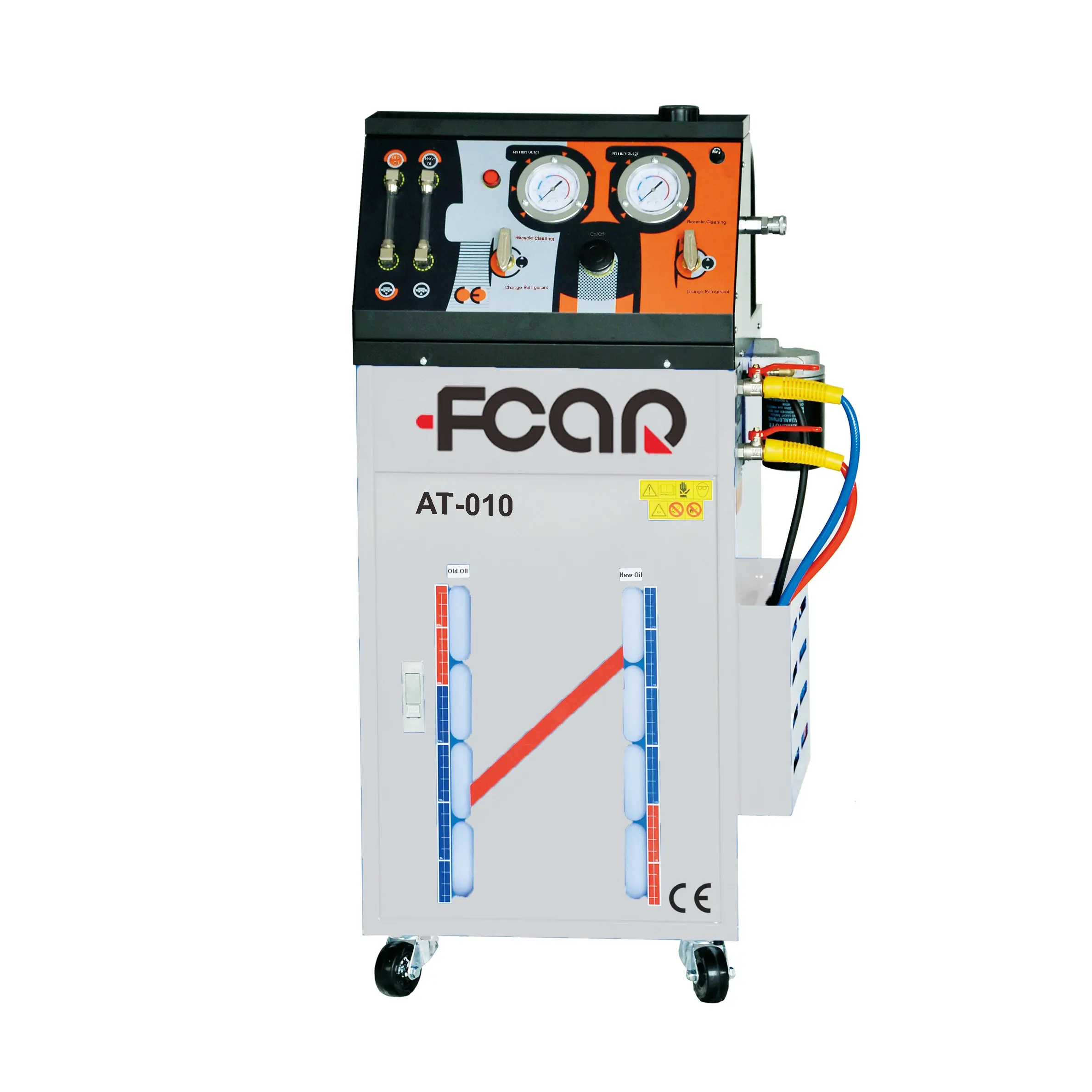 FCAR AT-010 ATF otomatik şanzıman sıvısı X değiştirici değişimi ve otomatik olarak yağ araba bakım ekipmanları değiştirici