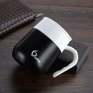 New smart temperature displaying insulated cup 304 stainless steel <b>large</b> capacity business office cup personalized <b>gift</b> cup - Product Image 4