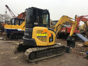 Miniexcavadora Komatsu PC55MR-2 Usada, Fabricada en Japón, 5 Toneladas, Modelo 2018, Motor Incluido, Excavadora de Cadenas, Venta al por Mayor de Repuestos - Product Image 6