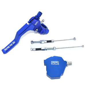 Levier d'embrayage de cascade courte, système de câble facile à tirer pour CR CRF 125 250 450 Buell Ducati <span class=keywords><strong>Triumph</strong></span> <span class=keywords><strong>Motocross</strong></span> - Product Image 1