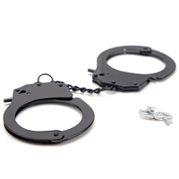 Costume d'esclave, jeux de couple BDSM, vêtements en nylon, contrainte du cou au poignet en acier, menottes, ensemble de bondage sexuel, menottes en métal, cheville adulte