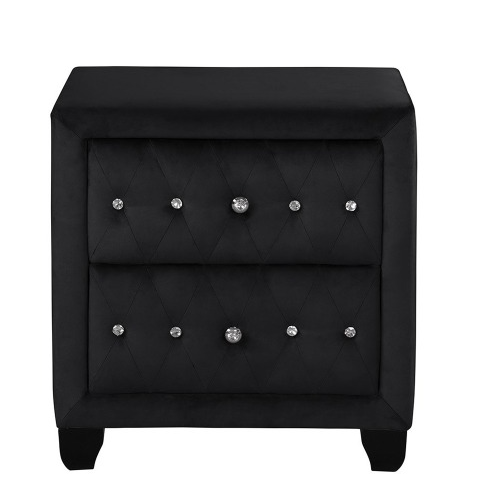 Black + Wood + Solid Wood+MDF