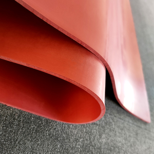 Feuille de <span class=keywords><strong>caoutchouc</strong></span> naturel rouge personnalisée 40A, résistante à l'usure, équipement industriel - Product Image 4