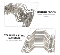 Clips de fixation en W pour serres, clips à ressort pour fil de fer, clips de type W certifiés ISO, fournis directement par l'usine