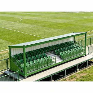 Gradas Prefabricadas en Contenedores para 63 Jugadores de Fútbol, Bancos para Espectadores, Asientos para Arenas Deportivas y Entretenimiento al Aire Libre - Product Image 1