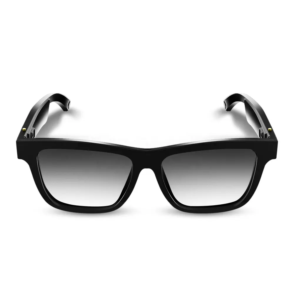 Óculos de sol BT de fábrica comutador inteligente sem fio áudio visual chamada com um toque óculos inteligentes Android