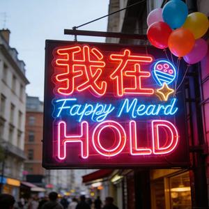 Custom Waterproof IP68 Rated Double Type Wall Mounted Acrylic Neon <strong>LED</strong> <strong>Strips</strong> <strong>Light</strong> Letter Sign Easy Assembly For Indoor - Product Image 5