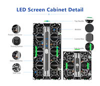 Écran LED P3.91 pour boîte de nuit, bar, cabine de DJ, vidéo sexy, mur extérieur, écran LED DJ Absen P3.9