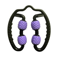 Bâton de massage personnalisé avec logo, vente en gros OEM, masseur à boucle en PP, six couleurs, approvisionnement direct usine, en vrac pour le cou et les jambes