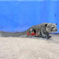 Dino0061 özel öykünme gerçekçi yaşam boyutu reçine robotik Animatronic vahşi hayvan modeli