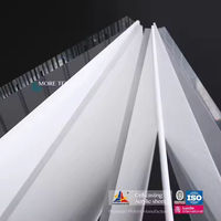 Plaque acrylique transparente coulée PMMA HUASHUAITE sur mesure, épaisseurs 2 mm, 3 mm, 6 mm, 8 mm, 30 mm, en Perspex, pour fabricants