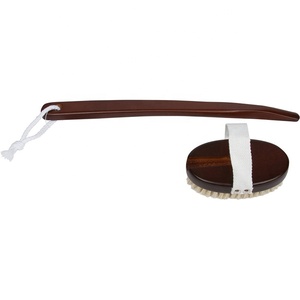 Wholesale OEM Custom Logo Long <strong>Handle</strong> Human Body <strong>Scrub</strong> <strong>Brush</strong> for Bath Provides Deep Cleansing and Comfortable Reach - Product Image 2