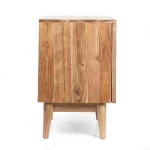 Mesita de noche de madera maciza de diseñador Strada de alta calidad, la mejor colección para muebles para el hogar, precio al por mayor a granel para sala de estar - Product Image 4