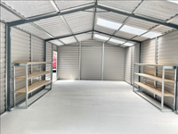 Kit de construction de hangar en acier 10x12, structure légère pour extérieur, hangar pour avions, parking pour voitures, services de soudage et de découpe inclus