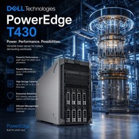 Serveur Tour PowerEdge T430 avec 16 Go/32 Go/64 Go DDR4 2133/2400 MT/s RDIMM – Idéal pour les Petites Entreprises – En Stock