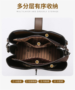 Ladies Pu Leather Messenger Cell Phone Bag Single <b>Strap</b> <b>Shoulder</b> Satchel Bag Women Leather Crossbody <b>Shoulder</b> Bag - Product Image 4