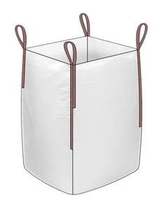 Bán buôn 1000kg PP fibc túi siêu Bao đóng gói túi gạo với UV điều trị side-đường May 4 Vòng - Product Image 5