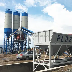 180cbm HZS180 Large Ready Mix Dry Industrial Fixed Concrete Batching Plant With Spare Parts