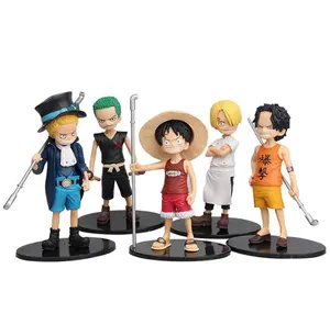 Wholesale ace one piece statue-5 Styles DX One Piece Movie Cartoon Model Toy Statue Collection Anime PVC Figures