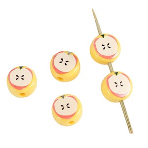 ลูกปัดหลวมการ์ตูนน่ารักแอปเปิ้ลอะคริลิคลูกปัดหลวมสร้างสรรค์ใหม่ทำด้วยมือ DIY ลูกปัดสร้อยคอเครื่องประดับสร้อยข้อมือ - Product Image 5