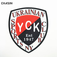 Patch en tissu imprimé par sublimation couleur personnalisé, accessoire de mode écologique, vente chaude