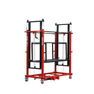 इनडोर और आउटडोर सजावट 300 किलोग्राम 2 मीटर इलेक्ट्रिक मचान स्वचालित लिफ्टिंग प्लेटफॉर्म - Product Image 4