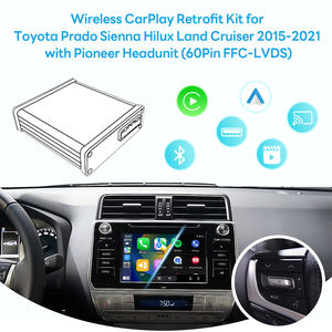 <span class=keywords><strong>Interface</strong></span> Exploter pour Toyota Hilux Sienna Wireless CarPlay Android Auto Mirror Link Support USB Play pour voiture sans CarPlay - Product Image 2