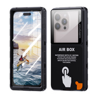Étui universel étanche pour téléphone OPPO, design sportif, fenêtre transparente pour téléphone de 6,9 pouces, antichoc, anti-poussière, pour activités de plein air