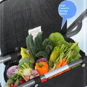 อุปกรณ์ช่วยเดินแบบพับได้ ทำจากอลูมิเนียม ปรับความสูงได้ น้ำหนักเบา สำหรับผู้สูงอายุและผู้พิการ พร้อมที่นั่ง - Product Image 5