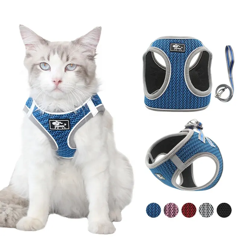 Classic Dog Harness Wholesale Pet Vest YFBLUEIA Cat Harness Breathable Pet Harness