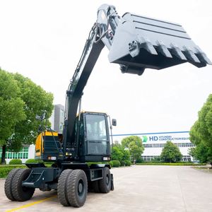 รถขุดล้อยางคุณภาพสูงจากเกาหลี ยี่ห้อฮุนได รุ่น HW155W เครื่องยนต์คัมมินส์ รถขุด 15 ตัน ระบบเกียร์มอเตอร์ประสิทธิภาพสูง ขาย - Product Image 3