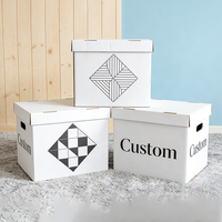 Boîte de rangement TongKun en matériaux recyclés pour textiles, écharpes, chaussettes, vêtements – Organisateur de placard