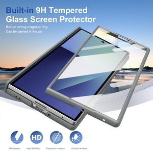 เคสโทรศัพท์แบบแม่เหล็กด้าน รุ่นแฟชั่น สำหรับ Samsung Fold 8 3 4 5 6 7 รองรับการชาร์จไร้สาย พร้อมฟิล์มกันรอยหน้าจอ ป้องกันการกระแทก - Product Image 3
