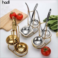 Multifonction Ustensile De Cuisine Chaude Pot Soupe En Métal Différents Types de Louche Louche En Acier Inoxydable Avec Manche En Bois