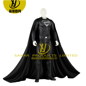 <span class=keywords><strong>Superman</strong></span> Negro Personalizado de Alta Calidad para Hombres Adultos # Trajes de Cosplay de Personajes de Películas para Colección Personal, Vestidos y Tops - Product Image 4