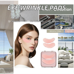Silicone olho anti-rugas remendos personalizados reutilizáveis sob olho rugas folha OEM/ODM Silicone produtos fabricante - Product Image 2