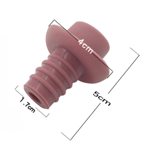 Tapón de Silicona Creativo con Forma de Sombrero de Vaquero para Botellas de Vino, Hermético, Mantiene la Frescura, con Logotipo Personalizable, Accesorios de Bar para Botellas de Vidrio - Product Image 6