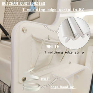Linh hoạt PVC U/t Hình dạng đúc cạnh dải Dải/TRIM tùy chỉnh cho đồ nội thất phụ kiện - Product Image 4