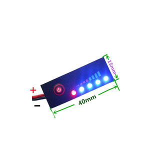 BMS 1S 2S 3S 4S 5S 6S 7S LiFePO4ลิเธียมตัวแสดงระดับพลังงานไฟ LED สำหรับชาร์จเครื่องมือไฟฟ้า - Product Image 2